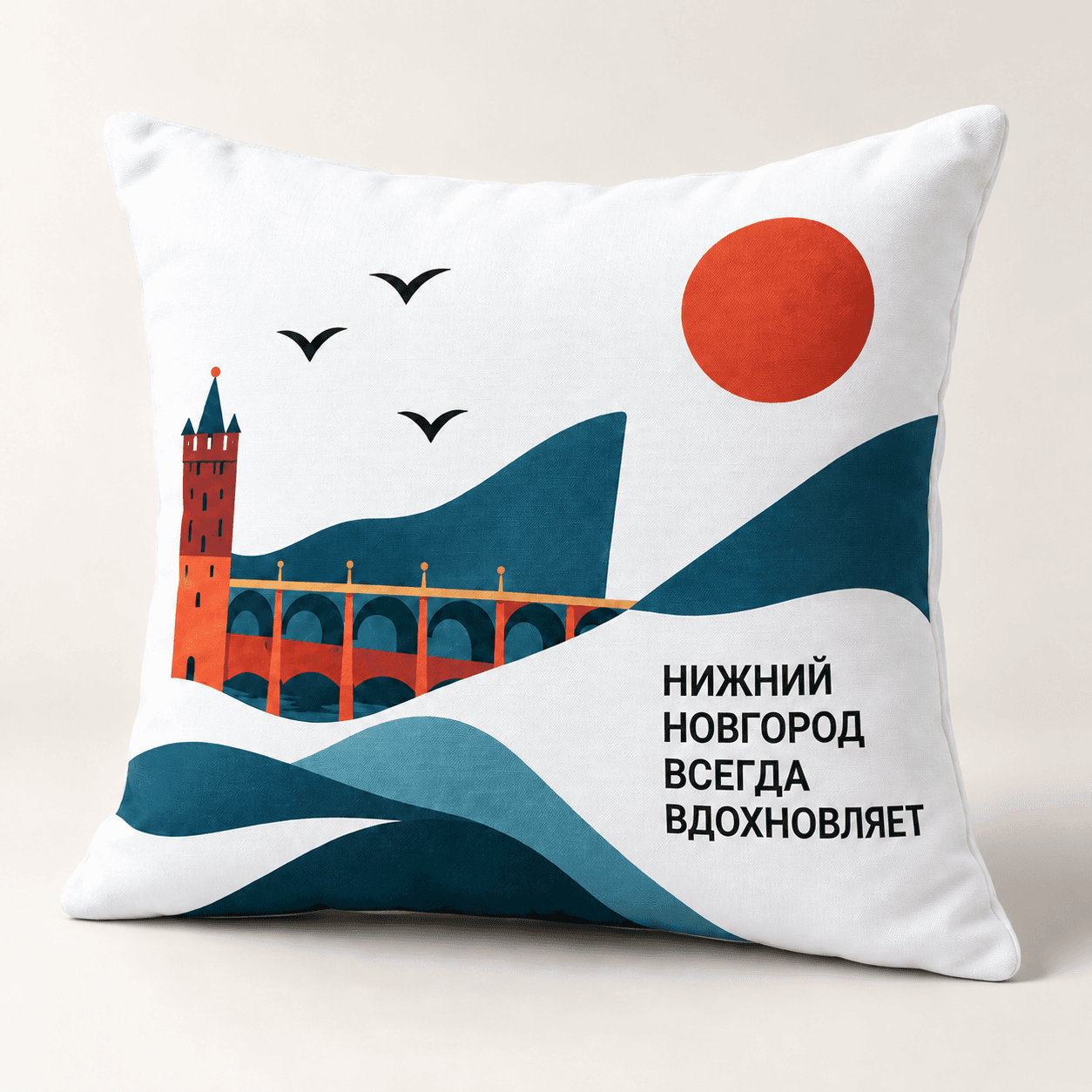 Подушки с фото 40×40