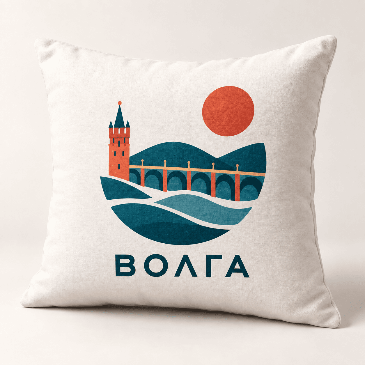 Интерьерная подушка 40×40 см